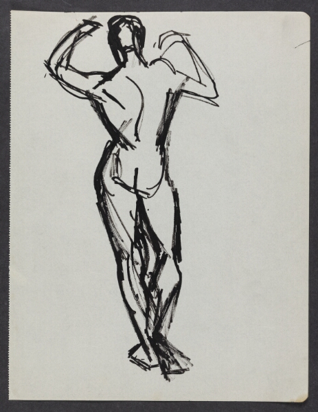 Astrid Holm, Modelstudie