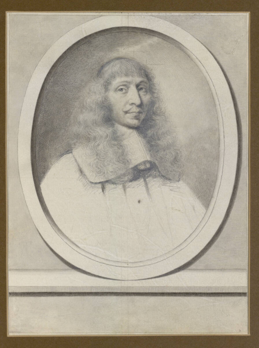 PietervanSchuppen, Bildnis eines hohen geistlichen Würdenträgers (Brustbild im Oval)