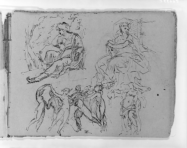 Thomas Sully, (From Sketchbook)