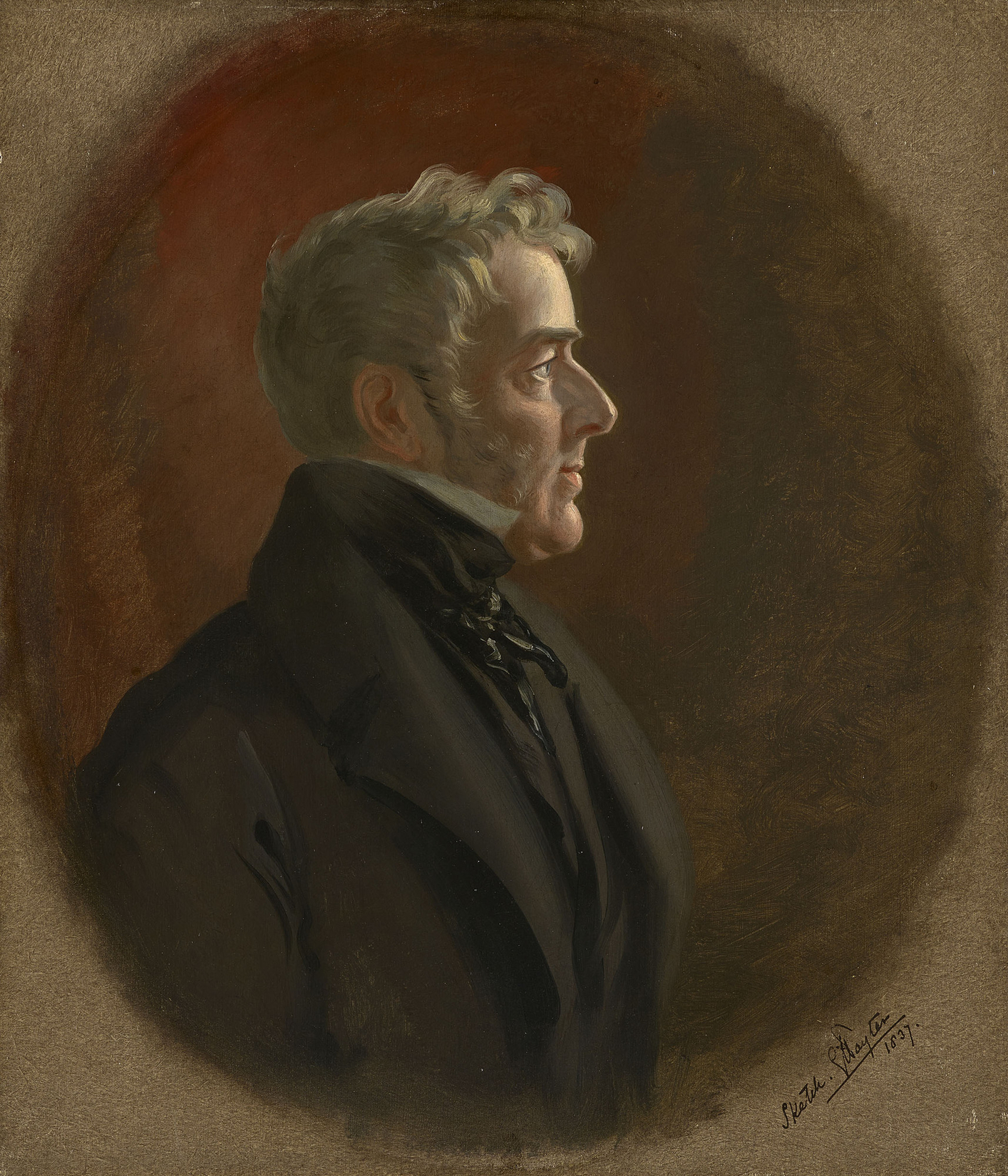 George Hayter, William Lamb, 2nd Viscount Melbourne (1779-1848)