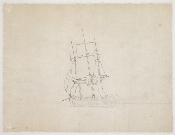 C.W. Eckersberg, Skib