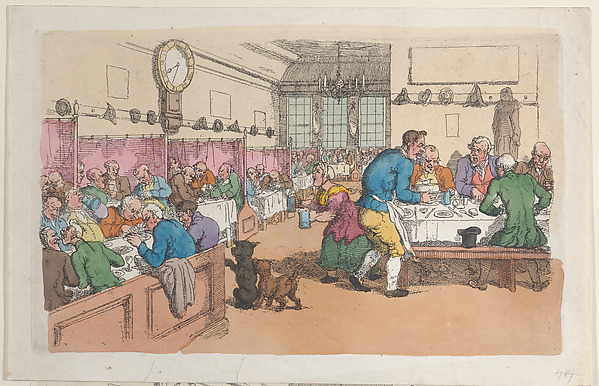 Thomas Rowlandson, An Eating House