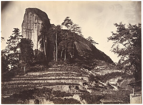 John Thomson, [Mountain and Rice Fields]