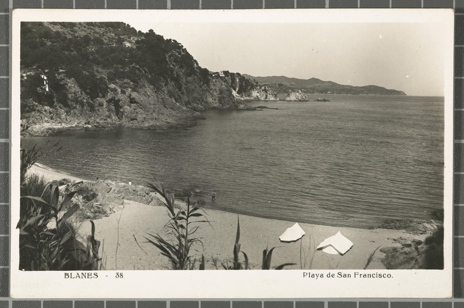 Desconegut, Blanes - 38. San Francisco platform