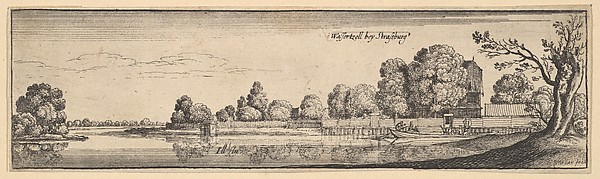 Wenceslaus Hollar, Strasbourg: The Toll House