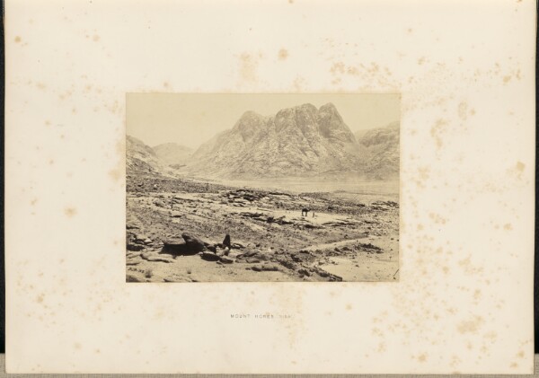 Francis Frith, Mount Horeb, Sinai