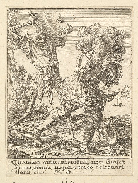 Wenceslaus Hollar, The Count, from "Dance of Death"