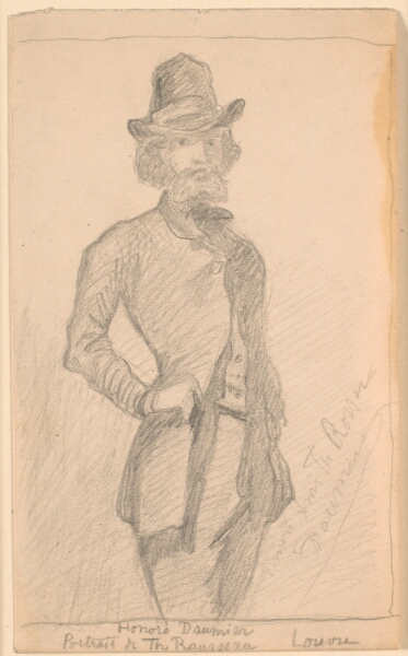 Theodor Philipsen, Kopi af H. Daumiers maleri af Th. Rousseau i Louvre