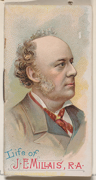 W. Duke, Sons & Co., Life of Sir John Everett Millais, R.A., from the Histories of Poor Boys and Famous People series of booklets (N79) for Duke brand cigarettes
