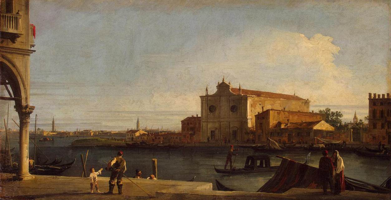 Canaletto, View of San Giovanni dei Battuti at Murano