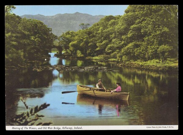 Hinde, John Wilfrid, Meeting of the Waters, and Old Weir Bridge, Killarney, Ireland