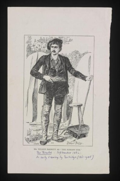 John Bernard Partridge, Mr Wilson Barrett as the Romany Rye