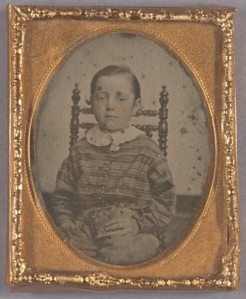 Unknown, [Portrait of a Seated Boy]