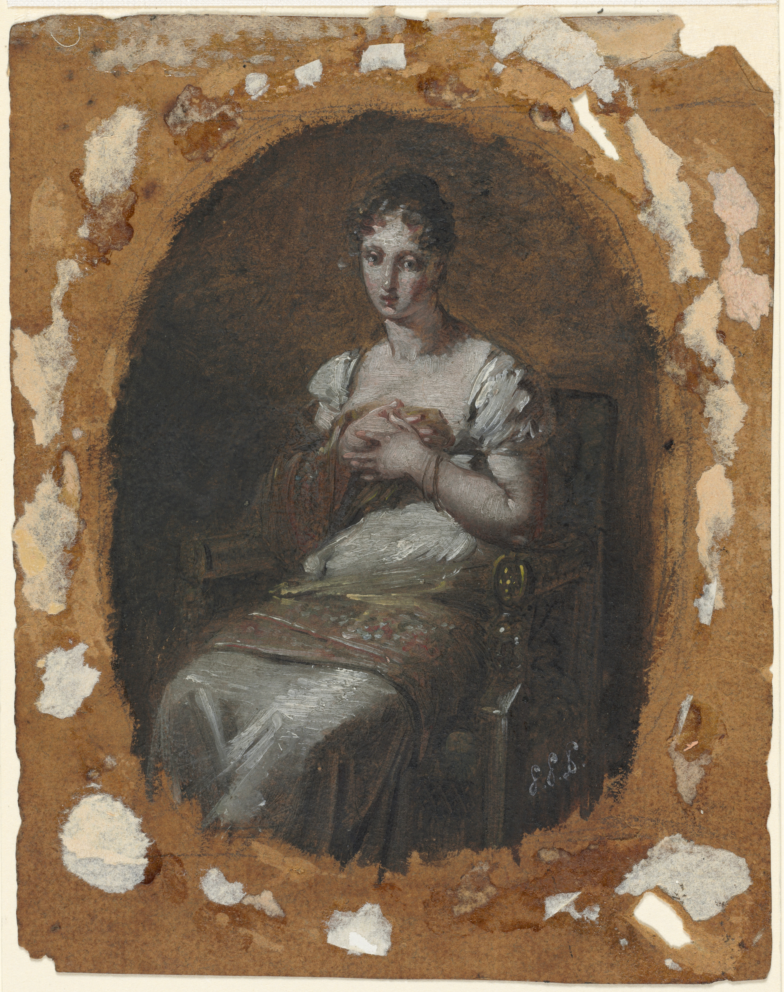 Pierre-Paul Prud'hon, Young Woman Seated