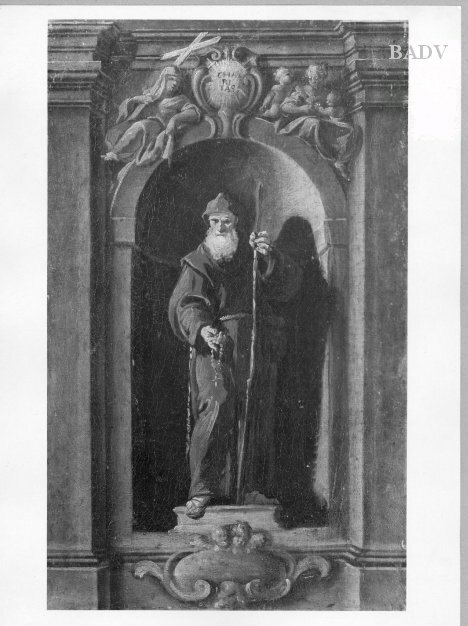 Francesco Fontebasso, holy monk (S. Anthony?)