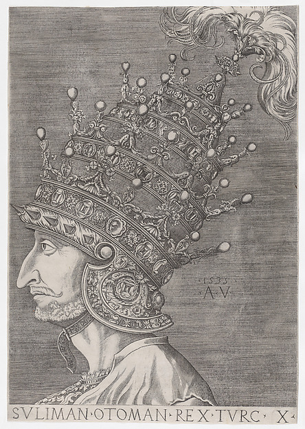 Agostino Veneziano (Agostino dei Musi), Suleiman II