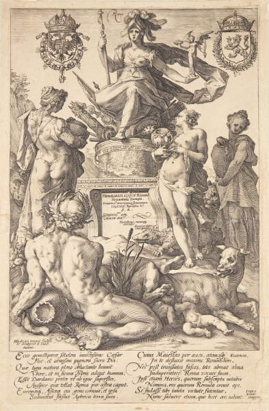 Hendrick Goltzius, Jesus for Rådet