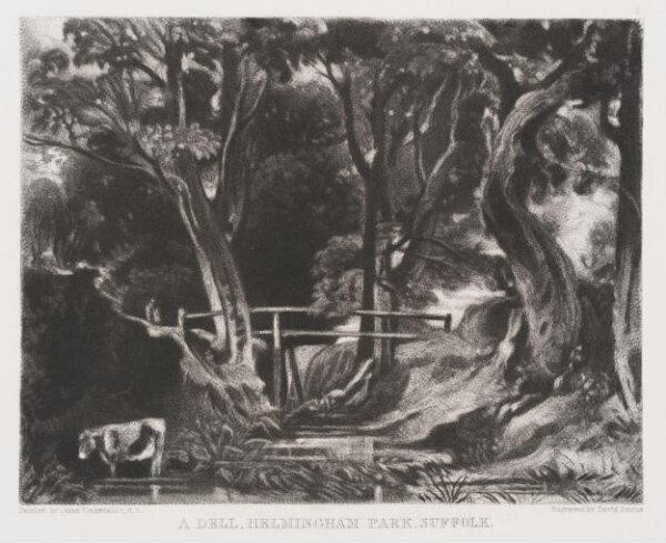 Constable, John RA, A DELL, HELMINGHAM PARK, SUFFOLK