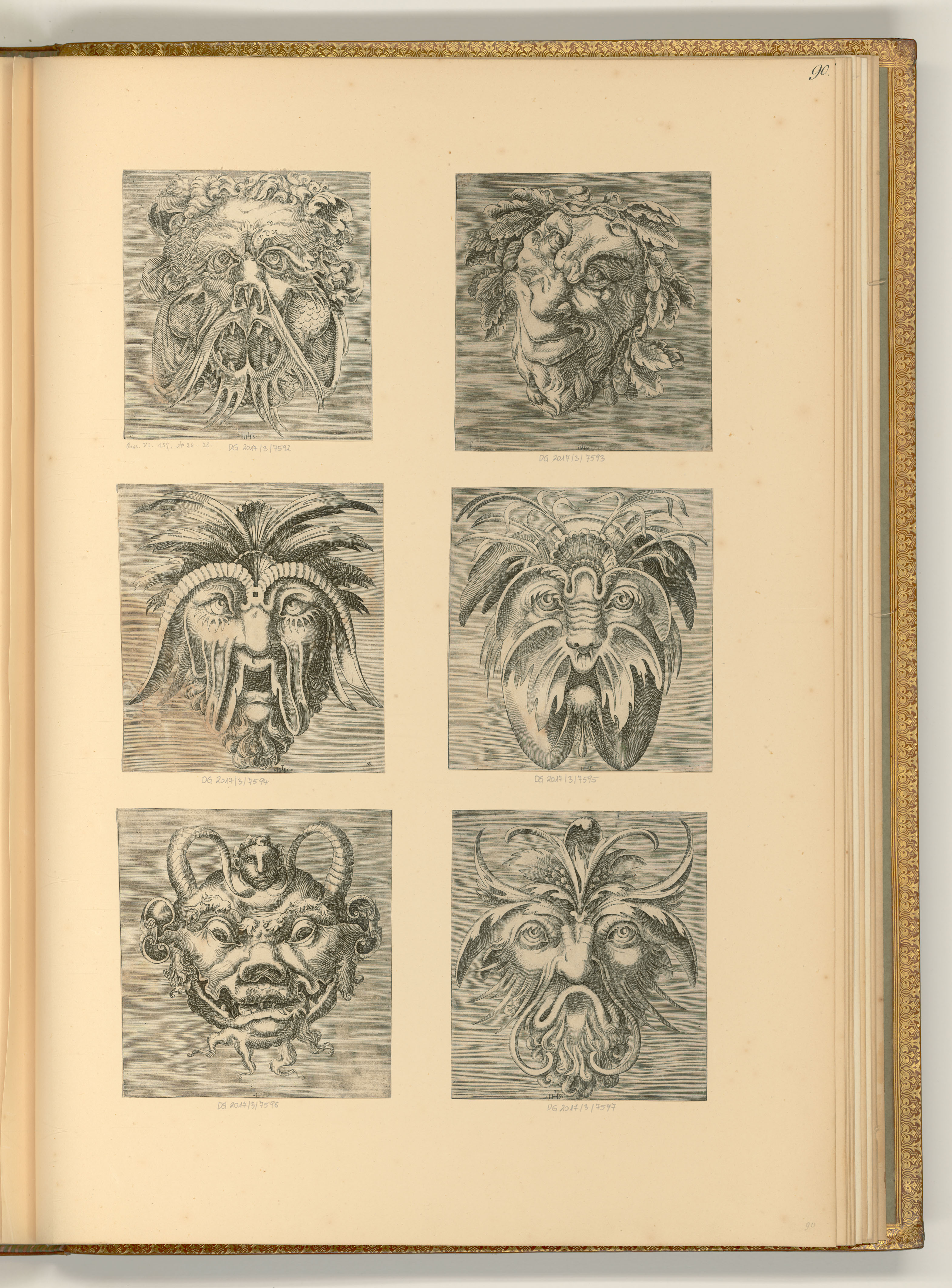 Monogrammist(unbestimmt), Maskaron
