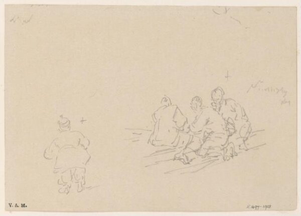 George Chinnery, Sketches of Chinese figures