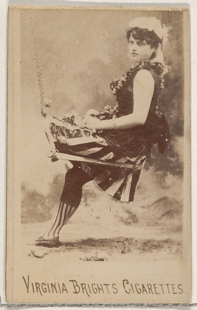 Allen & Ginter, From the Actors and Actresses series (N45, Type 5) for Virginia Brights Cigarettes