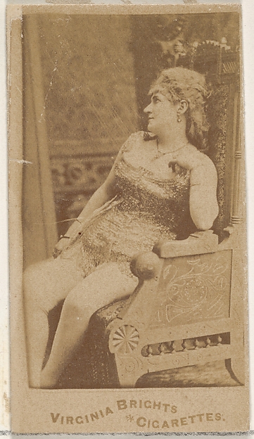 Allen & Ginter, From the Actors and Actresses series (N45, Type 4) for Virginia Brights Cigarettes