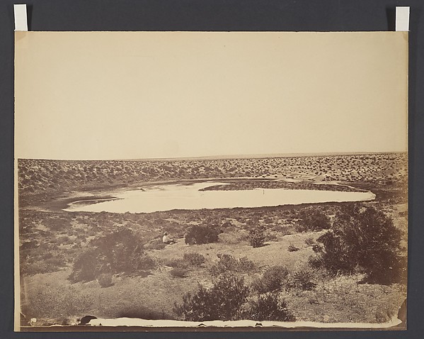 Timothy H. O'Sullivan, Desert Lake, near Ragtown, Nevada