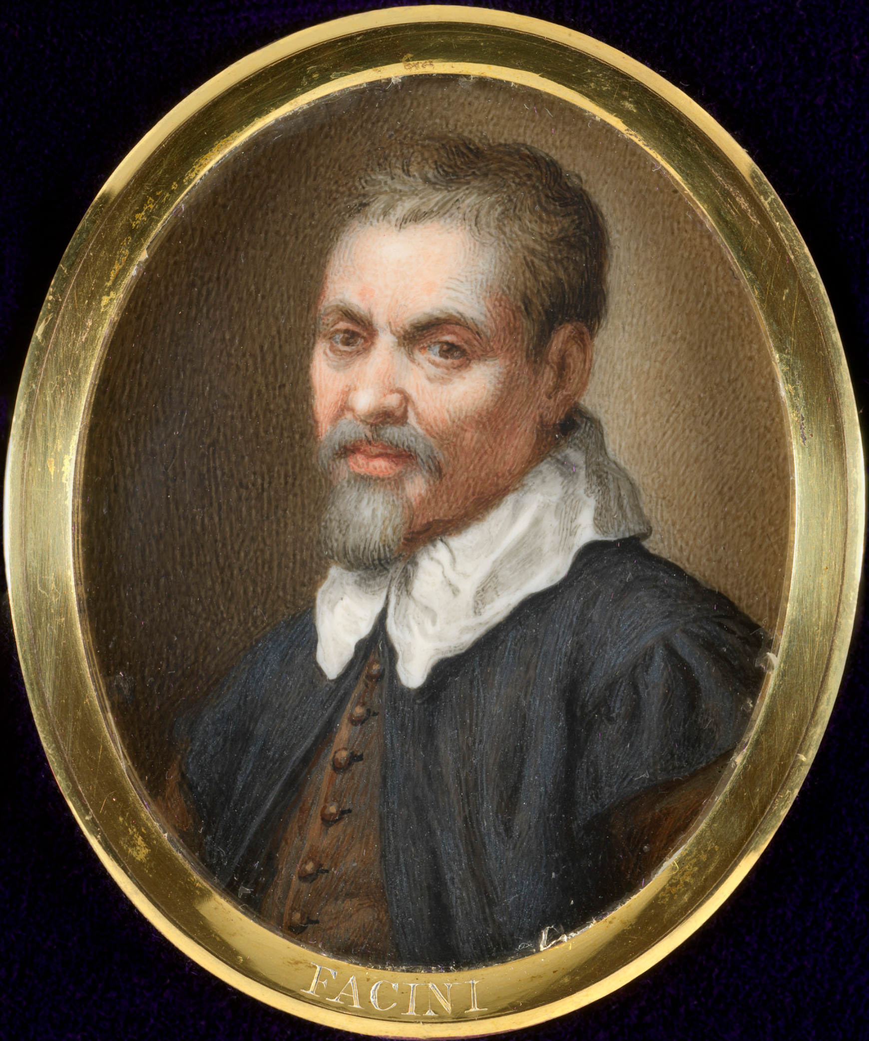 Giuseppe Macpherson, Portrait of Pietro Faccini