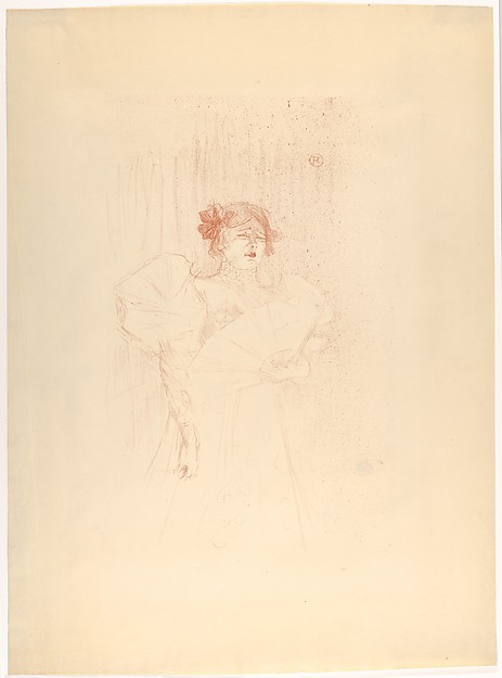 Henri de Toulouse-Lautrec, Luce Myrès (Front View)