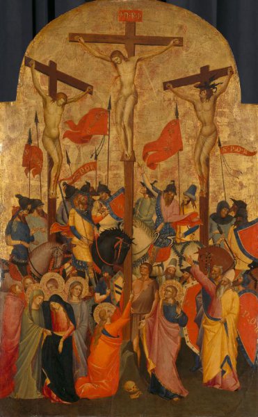 Niccolò di Pietro Gerini, De kruisiging