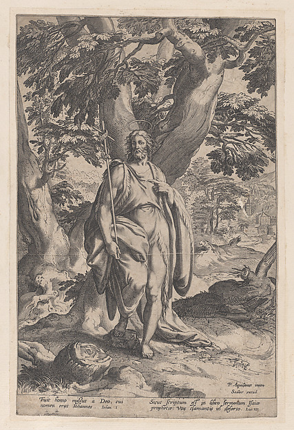 Anonymous, Saint John the Baptist in the wilderness