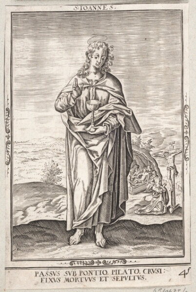Nicolaes de Bruyn, Sankt Johannes