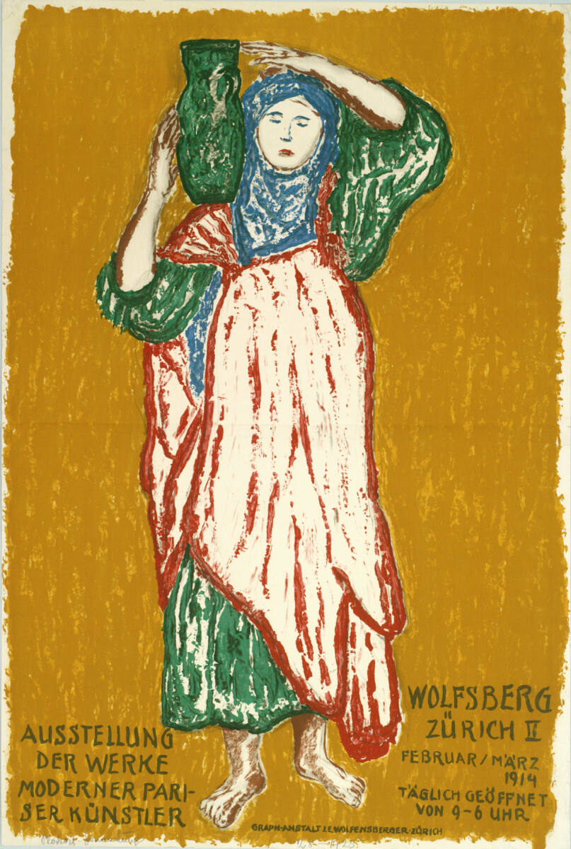 Anonym, AUSSTELLUNG DER WERKE MODERNER PARISER KÜNSTLER; WOLFSBERG, ZÜRICH; FEBRUAR MÄRZ 1914