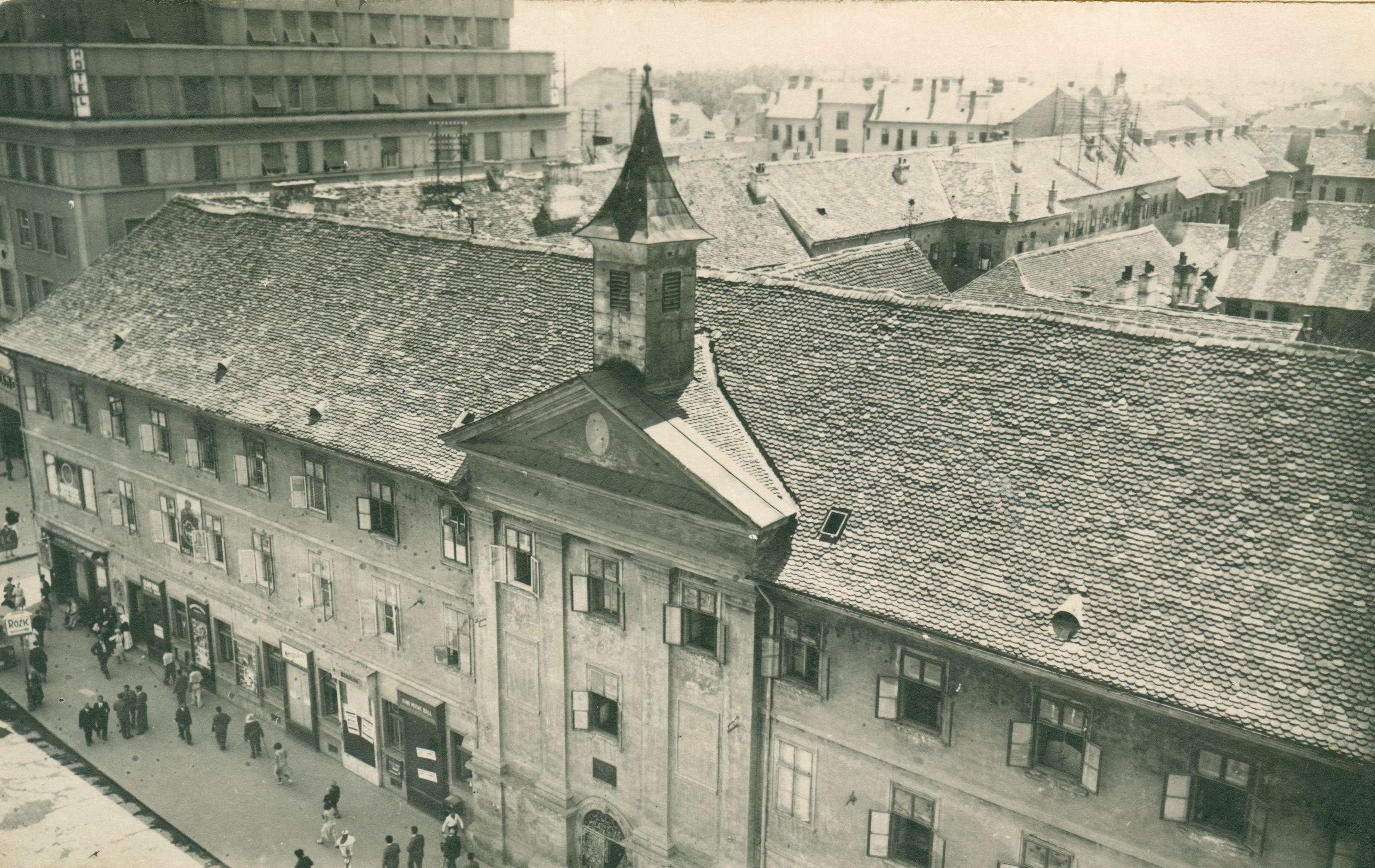 Vladimir Horvat, Zagreb - Zakladna bolnica, sjeverno pročelje