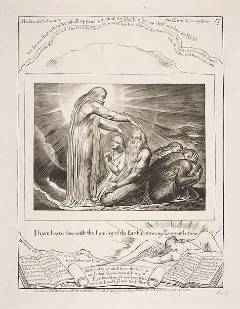 William Blake, The Vision of God
