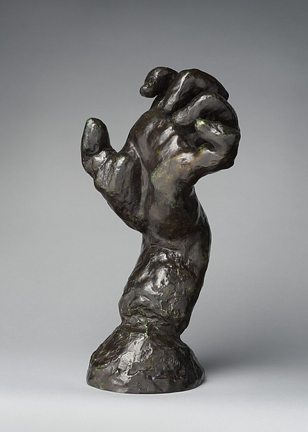 Auguste Rodin, The Clenched Left Hand (Study for Hand of Pierre de Wiessant)