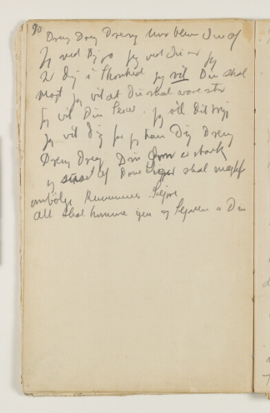 J.A. Jerichau (II), Prosadigt af kunstneren selv