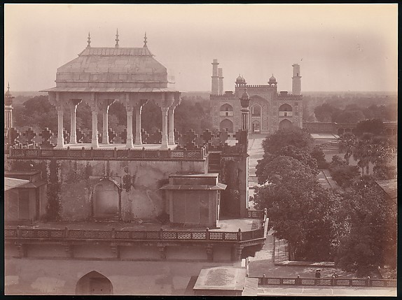 Unknown, [Akbar's Tomb and Gardens, Sikandra, India]
