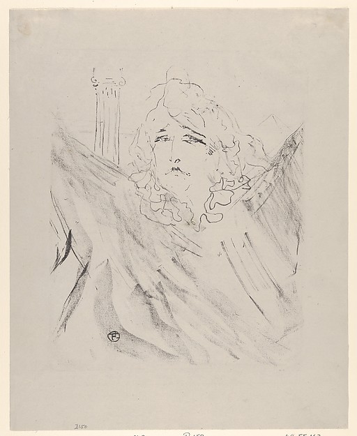 Henri de Toulouse-Lautrec, Sarah Bernhardt
