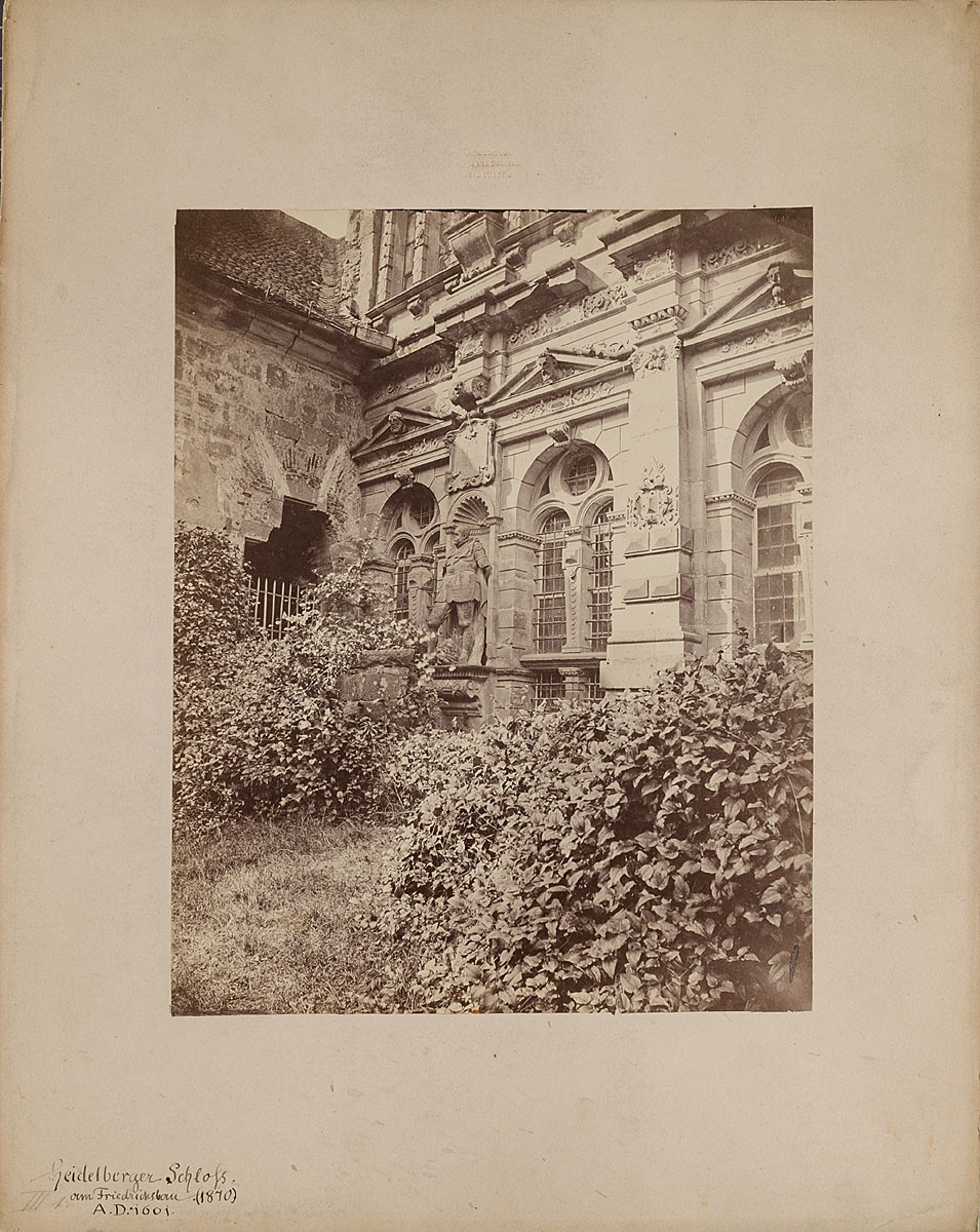 Georg Maria Eckert, Heidelberger Schloss am Friedrichsbau