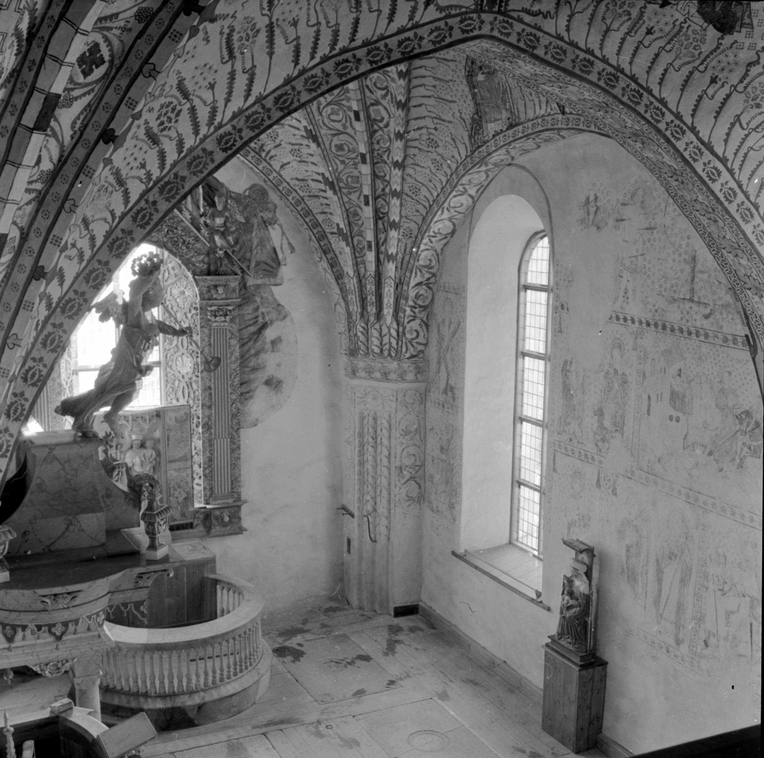 Iwar Anderson, Enånger, gamla kyrkan