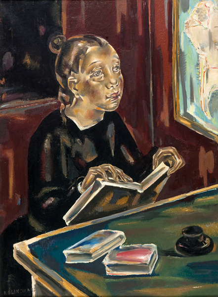 Maria Blanchard, La liseuse