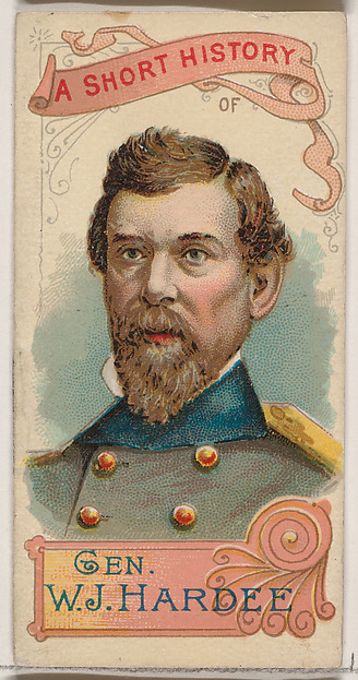 W. Duke, Sons & Co., A Short History of General William J. Hardee, from the Histories of Generals series of booklets (N78) for Duke brand cigarettes