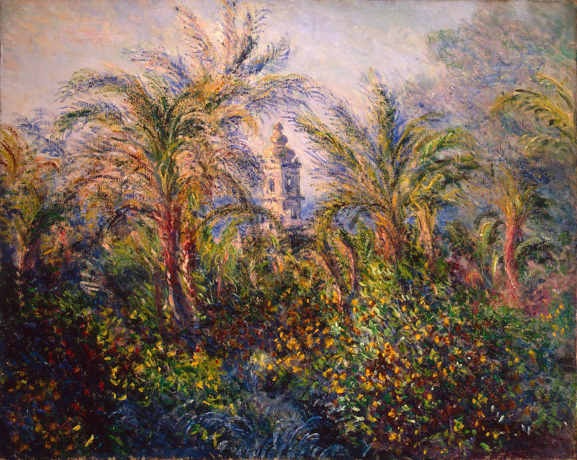 Claude Monet, Garden at Bordighera, Impression of Morning