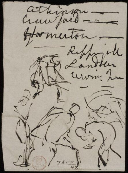 William Etty, Drawing