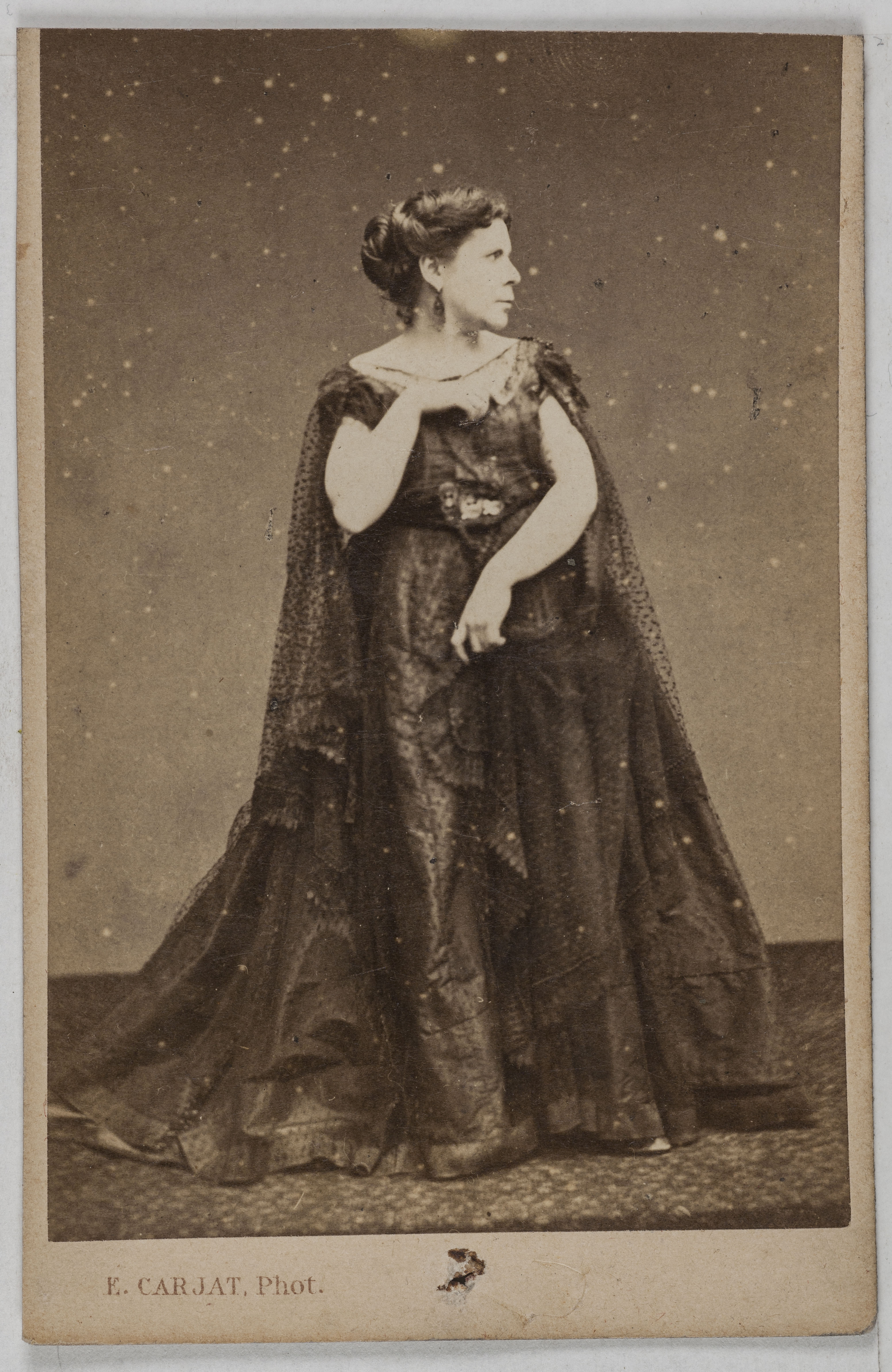 Carjat & Cie, Portrait de Karoly (Caroline Duveau, épouse Maubant, dite), (vers 1840- ), (actrice)