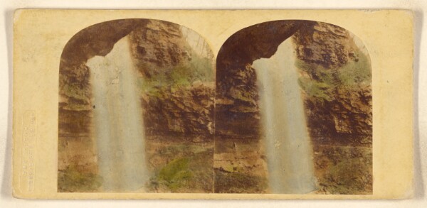 William England, Kauterskill Fall, Catskill Mountains. - View from Below.