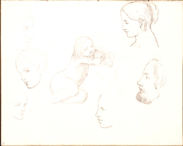 Lorenz Frølich, Skitsebog nr. 22 Dresden - München 1840-41