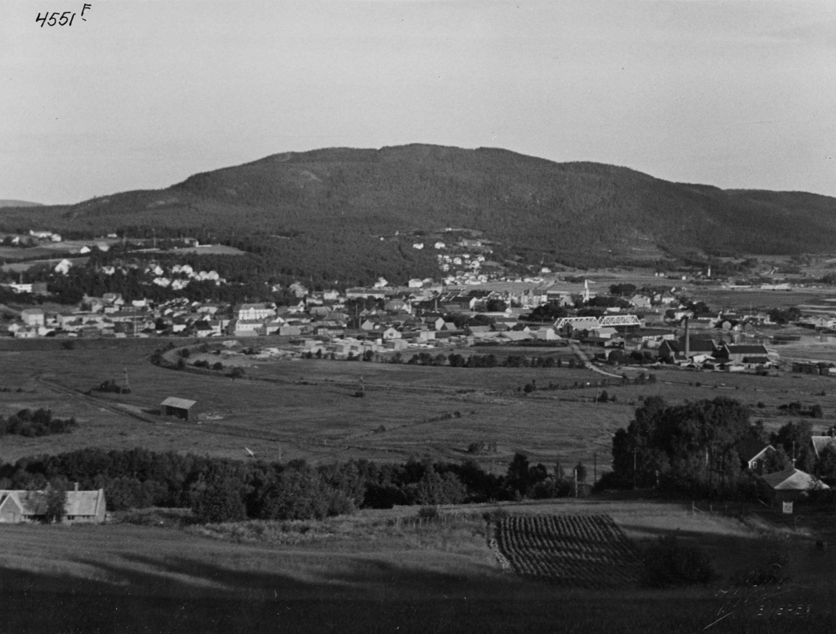 Anders Beer Wilse, Topografi