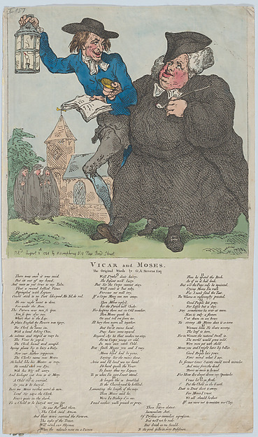 Thomas Rowlandson, Vicar & Moses